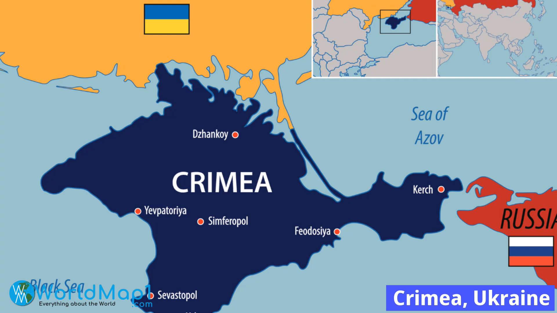 Map of Crimea